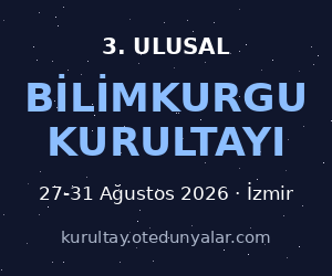 3. Ulusal Bilimkurgu Kurultayı, 27-31 Ağustos 2026, İzmir